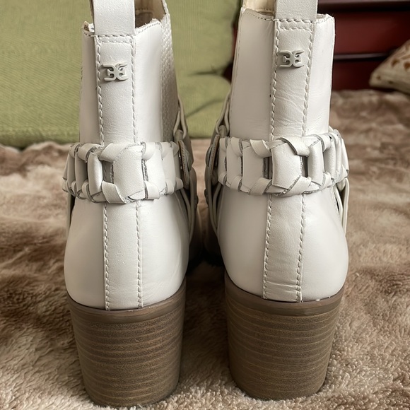 Sam Edelman Dalma Biker Booties With Buckle -Moto Riding Boots - Picture 5 of 5